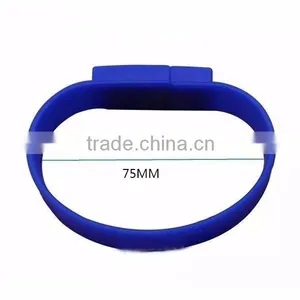Wholesale Cheap Price Bulk Silicone USB Flash Drive Bracelet Free Sample thumbnail-4