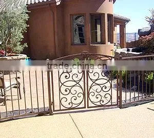 Best Seller Supply Double Swing Gate Door Along With Residential Iron Gate on Online Shopping thumbnail-5