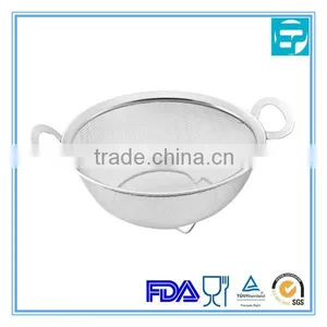 Stainless Steel Mesh Colander With Double Handle thumbnail-1