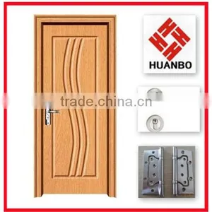 High Quality Pvc Mdf Wooden Door Design M08 thumbnail-3