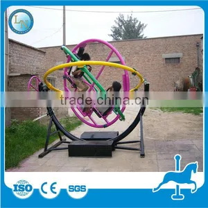 Outdoor Playground Equipment Human Gyroscope Ride!!! Amusement Park Ride Gyroscope Ride for Sale thumbnail-5