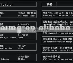 Hotel RFID Lock System/hotel Door Lock thumbnail-4