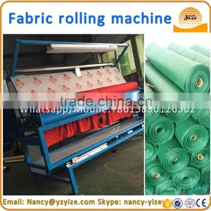 Automatic High Speed Cloth Rolling Machine / Winding Machine / Knit Cloth Rolling Machine thumbnail-1