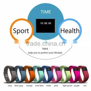 Cheapest Smart Bracelet Health Sport Bluetooth Wristband Android TW64 thumbnail-5