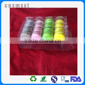 16 Pcs Clear Plastic Mcaron Box Customized Packaging thumbnail-1