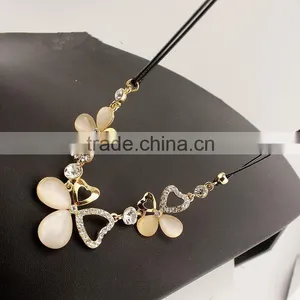 Women Elegant Necklace With Alloy Ang Crystal Good Gifts for Wife/girlfriend thumbnail-3