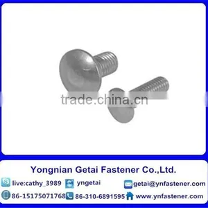 Round Head Bolts,Grade A,B,C, With Black /yellow Zinc Plated/blue White thumbnail-6