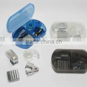 4 Pcs Mini Stapler Stationery Set Box thumbnail-1
