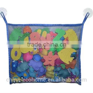 Blue Baby Bath Toy Organizer With Strong Suction Cup thumbnail-1