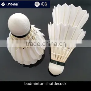Cheap Price Class A Goose Feather Badminton Shuttle With OEM thumbnail-1