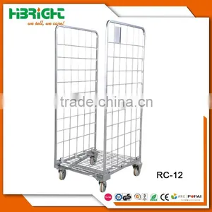 Hot Sale Nestable 2 Sides Roll Container Metal With Low Price thumbnail-3