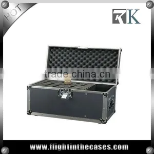 24 Unit Microphone Stand Case Mic Carry Case Road Case thumbnail-3