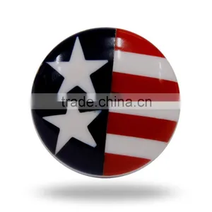 Acrylic Blue Shiny Finish Round Knobs thumbnail-5