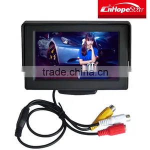 New Hot Sell 4.3 Inch Widescreen Tft Lcd Car Cctv Monitor for Rear View thumbnail-1