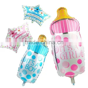 J082401inflatable Balloon Aluminium Foil Balloons, Red/blue Baby Nipple Balloon for Kids thumbnail-4
