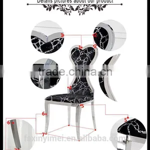Wholesale Hotel Used Golden Stainless Steel Chair thumbnail-2