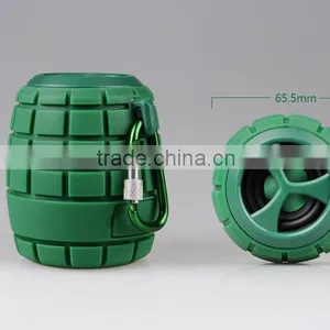 Mini Grenade-shaped Bluetooth Speaker - Waterproof, Shockproof, Dustproof thumbnail-3