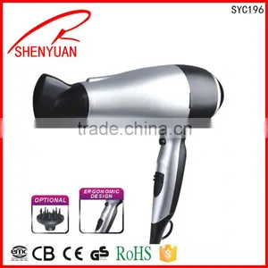 New Fashion DesignDC Power Motor Mini Hair Dryer for Travel Foldable Portable Abs Material thumbnail-1