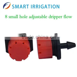 Drip Irrigation System 8 Small Holes Adjustable Flow Dripper thumbnail-2