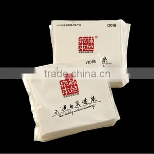 Unbleached Wheat Straw Paper Napkin thumbnail-1
