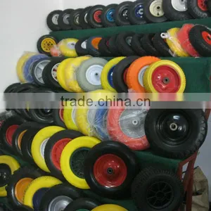 pu Foam Wheel 10 Inch / pu Foam Wheel 3.00-8 / pu Foam Wheel 3.50-8 thumbnail-1