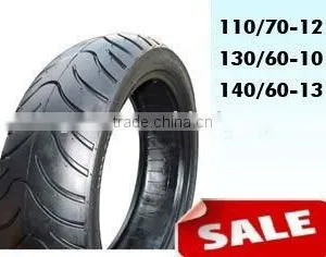 Tubeless Motorcycle Tyre130/60-10 thumbnail-1