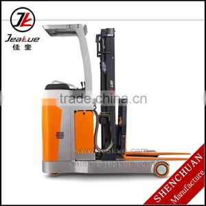 Mast Forward 1.5T 5m Lift Height CE ISO Approved Curtis Controller Stacker Reach Forklift thumbnail-4