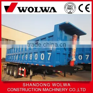 Cheap Rear Dump Semi Trailer for Sale thumbnail-4