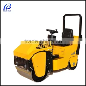 YL41/41C 600~700kg CE Manual Ride-On Double Drums Road Roller thumbnail-1