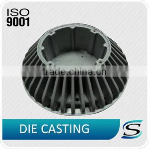 Aluminium Lamp Lighting Parts Die Casting Lamp Cover thumbnail-1