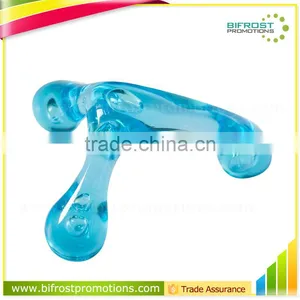 Plastic Portable Handle Mini Body Massager thumbnail-1