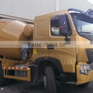 Sinotruk Well-Used HOWO A7 10m3 Concrete Mixer Truck With Low Price for Sale thumbnail-5