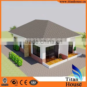 2015 Beautiful Design China Supplier Modern Steel Prefab Duplex Villa thumbnail-1