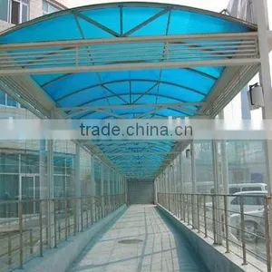 Engineering Case of Polycarbonate Sheet,and PC Hollow Sheet&PC Solid Sheet, Plastic Roofing Panel thumbnail-1