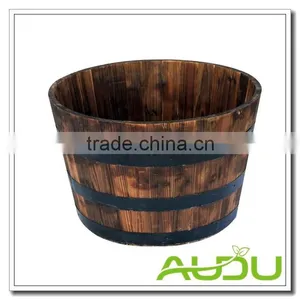 Audu Outdoor Flower Box Wood Planter Boxes thumbnail-1