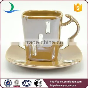 Wholesale Ceramic Square Tea Cup Sets thumbnail-2