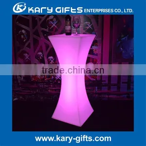Acrylic Led Cocktail Table Led Light up Tables Wedding Table thumbnail-1