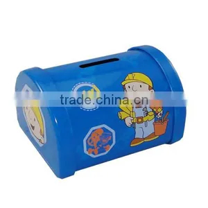 Kid Gift Mailbox Shape Metal Tin Piggy Bank thumbnail-1