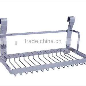 Kitchen Rack Stainless Steel Hanging Kitchen Dish Rack thumbnail-2