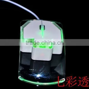 Hot-selling Colorful LED Mouse Wired 1200DPI 3D Optical Mouse thumbnail-6