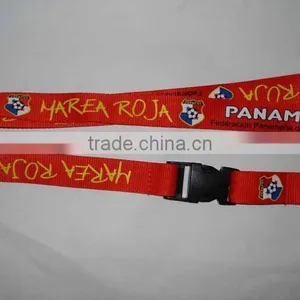 Custom Cheap Wholesale Silk Imprint Reflective Lanyard thumbnail-1