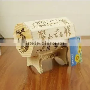 Custom Creative Wooden Tin Money Box thumbnail-1