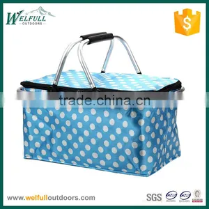 Collapsible Ultra-size Insulated Picnic Basket thumbnail-1