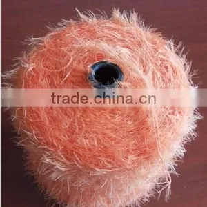 100%Dyed Fancy Feather Yarn for Knitting Scarf thumbnail-2