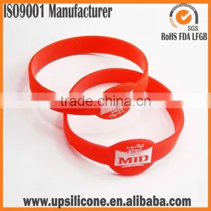 Adjustable Silicone Wristband Silicone Bracelet thumbnail-1