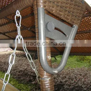 Rattan 3-seat Garden Swing(ESR-9690) thumbnail-6