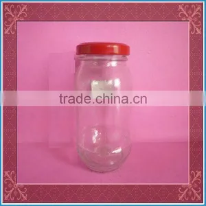 Glass Pickles Jars With Metal Cap, Glass Pickles Container thumbnail-1
