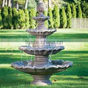 Outdoor Garden Decoration Stone Carving Marble Fountain Stone for Sale thumbnail-3