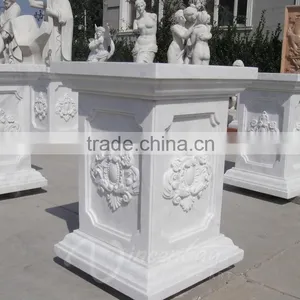 China Supplier Wholesale Art Deco Stone Marble Bases for Sculptures thumbnail-4
