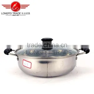 Stainless Steel Asia Hot Pot/two Flavor Soup Pot/chafing Dish Soup Pot With a Clapboard thumbnail-3